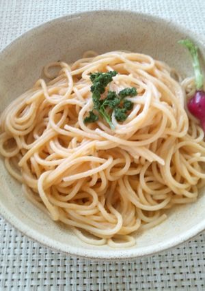 カップスープをソースに！超時短パスタ！！-レシピのメイン写真