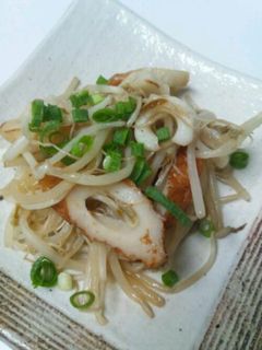 簡単!もやしとちくわのピリ辛炒め-レシピのメイン写真