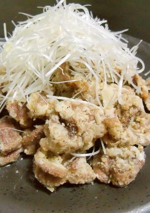 砂肝のからあげポン酢がけ-レシピのメイン写真
