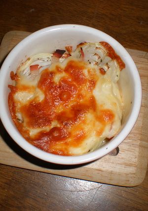 華の舞風 新玉ねぎグラタン-レシピのメイン写真
