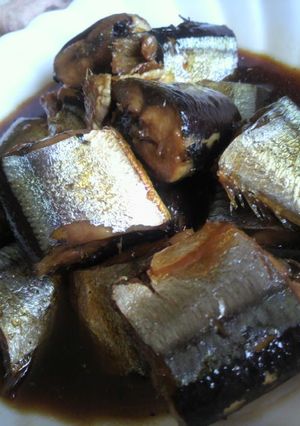 フライパンdeうまうま♪さんまの甘露煮♪-レシピのメイン写真