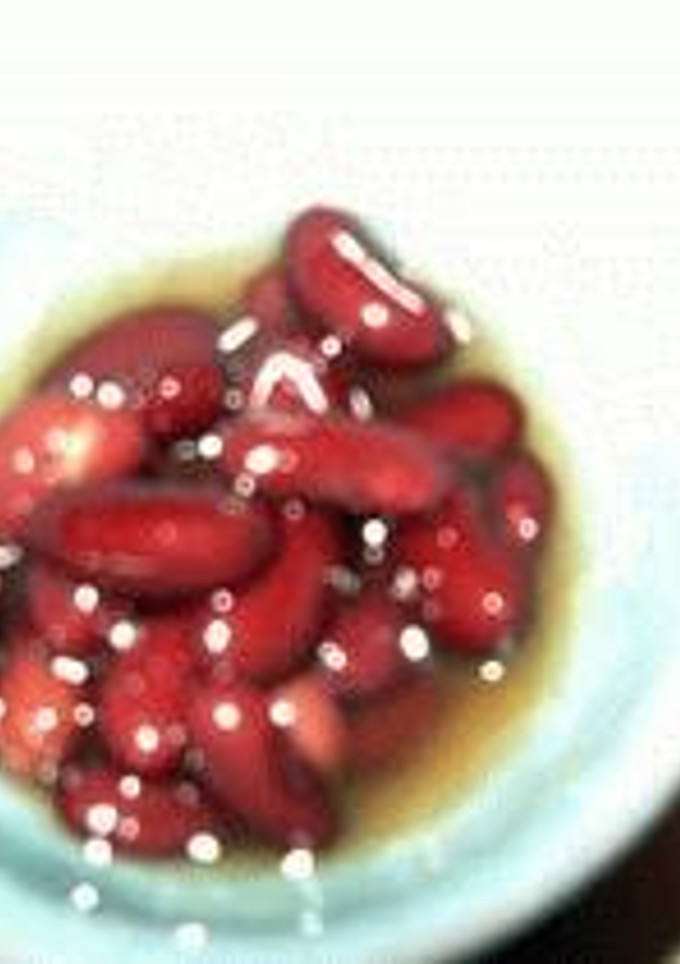キドニービーンズの缶詰で簡単甘煮 ・海外編-レシピのメイン写真