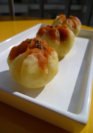 ポテトサラダの茶巾-レシピのメイン写真