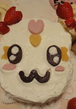スマイルプリキュア「キャンディ」ケーキ　-レシピのメイン写真