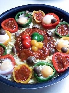 パスタソースでカラフル蒸し野菜-レシピのメイン写真