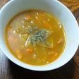 残り物カレースープ