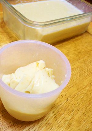 やっと完成★うちの豆乳*寒天ゴマプリン-レシピのメイン写真