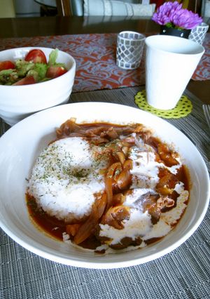 濃厚‼トマトジュースでハヤシライス♪-レシピのメイン写真