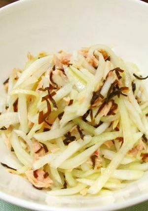 ツナ大根の塩昆布　ダイエット向け！-レシピのメイン写真