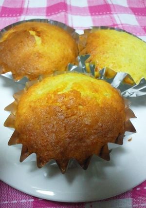 さつまいものカップケーキ-レシピのメイン写真