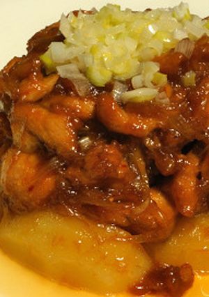 本格的な鶏肉とジャガイモの香味蒸し-レシピのメイン写真