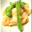 冷凍むきエビの塩こうじバター炒め