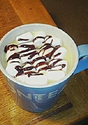 ホワイトホットチョコ-レシピのメイン写真