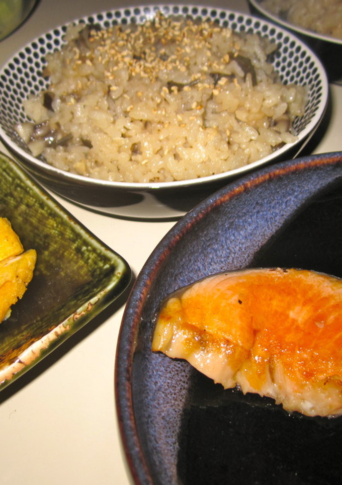 舞茸と油揚げの炊き込みごはん-レシピのメイン写真