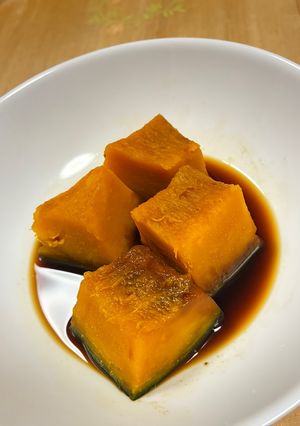 調味料は醤油だけ⭐︎かぼちゃの煮物-レシピのメイン写真
