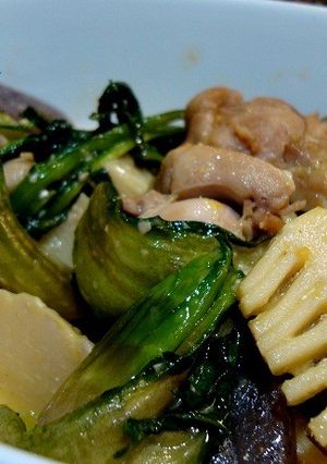 プンタレッラの洋風煮物-レシピのメイン写真