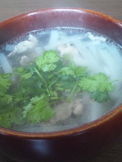 ダイコンと牛肉の塩麹スープ-レシピのメイン写真