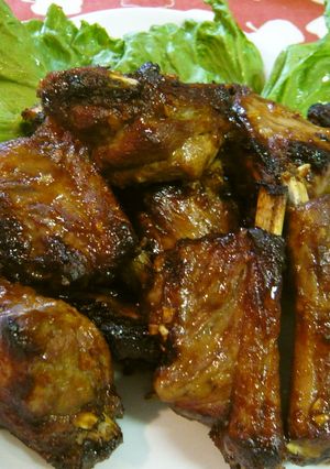 漬け込んで焼くだけのＢＢＱスペアリブ-レシピのメイン写真