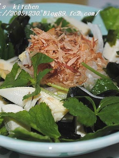 わかめと筍と新玉ねぎのよくばり豆腐サラダ-レシピのメイン写真