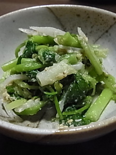 簡単 ☆ 根三つ葉のごま和え ☆-レシピのメイン写真