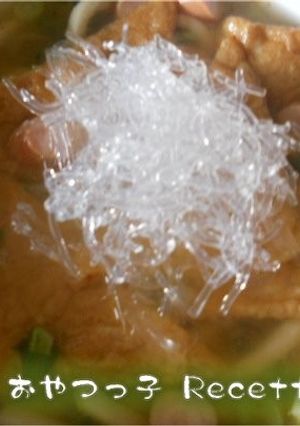 うどん増量＆カロリー減量　プチプチ海藻麺-レシピのメイン写真