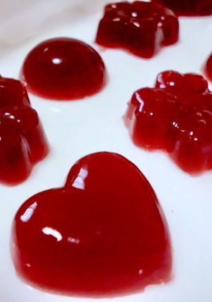 ジュースでおやつ！簡単で美味しいグミ♡-レシピのメイン写真