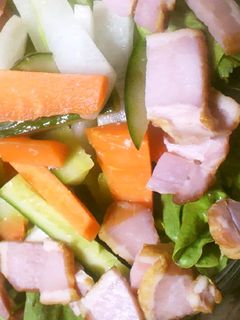 塩麹で野菜サラダ-レシピのメイン写真