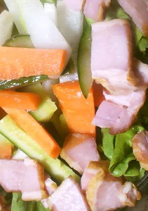 塩麹で野菜サラダ-レシピのメイン写真