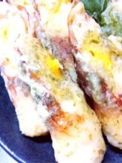 簡単天ぷら☆チーズちくわの磯辺揚げ-レシピのメイン写真