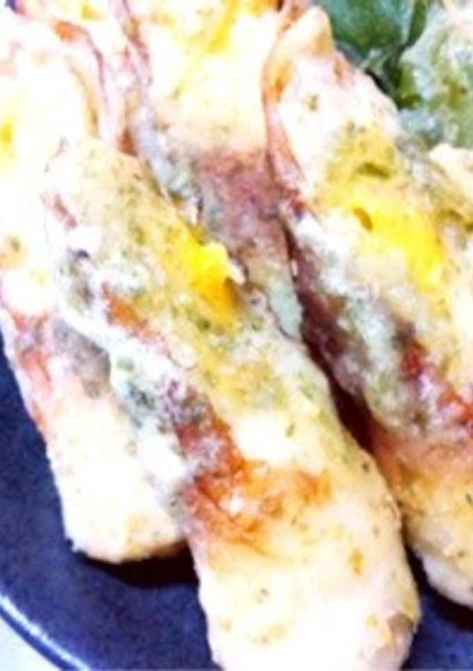 簡単天ぷら☆チーズちくわの磯辺揚げ-レシピのメイン写真