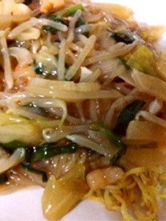肉なし節約☆野菜のあんかけ焼きそば-レシピのメイン写真