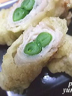 いんげんの豚肉巻き天ぷら-レシピのメイン写真
