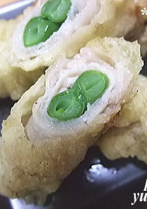 いんげんの豚肉巻き天ぷら-レシピのメイン写真