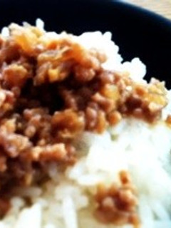 我が家の常備菜 肉味噌-レシピのメイン写真
