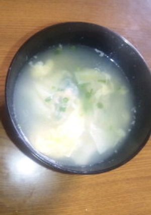チンゲン菜のワンタン-レシピのメイン写真