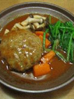 やわらか~い!煮込みハンバーグ-レシピのメイン写真