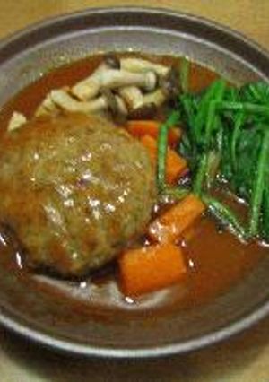 やわらか～い！煮込みハンバーグ-レシピのメイン写真