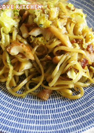 料亭風♡手作り肉カス入り焼きそば-レシピのメイン写真