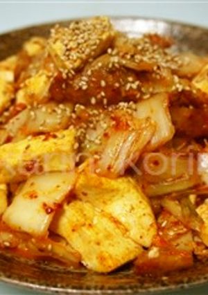ヘルシー＊豆腐のキムチ炒め-レシピのメイン写真