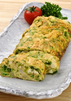 青のりの玉子焼き-レシピのメイン写真