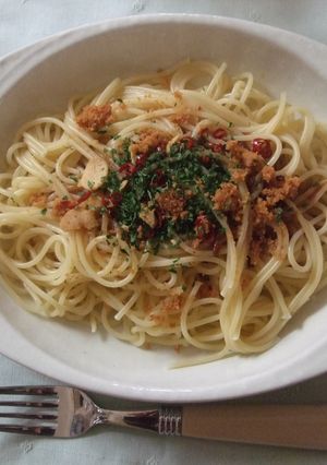 ふぐの子ペペロンチーノ-レシピのメイン写真