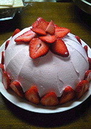 フルーチェでズコットケーキ-レシピのメイン写真