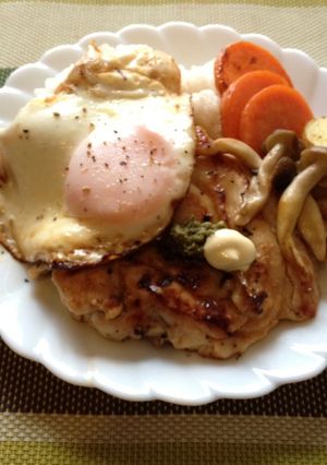 塩麹グリルチキン＊ランチプレート-レシピのメイン写真