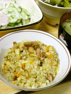 ごまたっぷり。中華風炊き込みご飯★-レシピのメイン写真