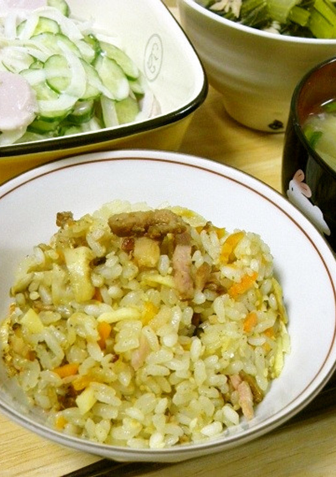 ごまたっぷり。中華風炊き込みご飯★-レシピのメイン写真