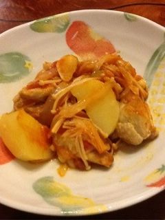 フライパン一つでチキンのトマト煮-レシピのメイン写真
