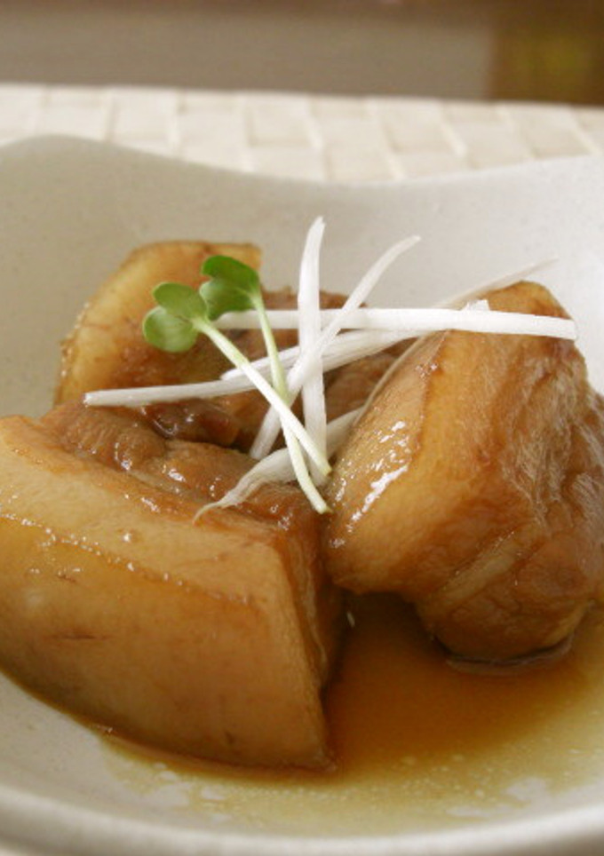 はちみつ入り豚バラの角煮（すき焼きタレ）-レシピのメイン写真