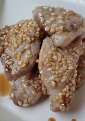 塩麹豚でごま焼き-レシピのメイン写真