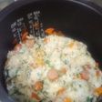 菜っ葉のまぜご飯