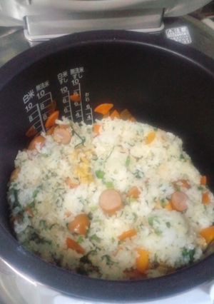 菜っ葉のまぜご飯-レシピのメイン写真
